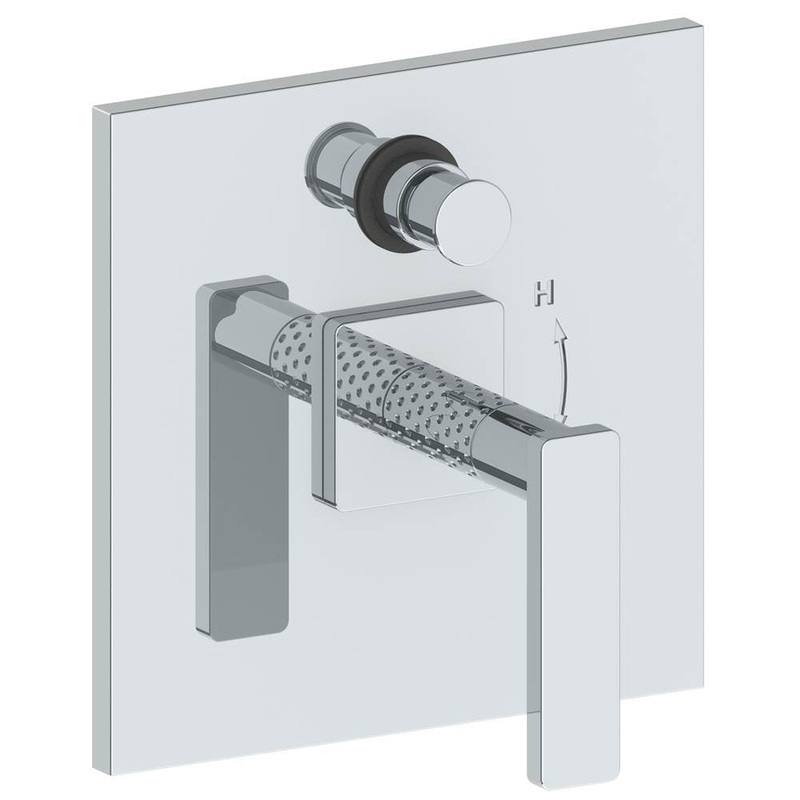 Watermark 71-P90-LLP5 Lily Wall Mounted Pressure Balance Shower Trim With Diverter 7 Diameter