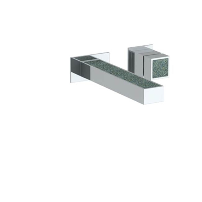 Watermark 97-1.2-J6 Jem Wall Mounted 2 Hole Lavatory Set With 7 1/8 CTC  Spout