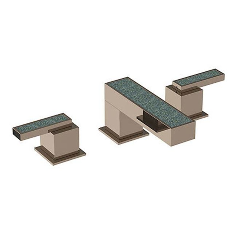 Watermark 97-2-J5 Jem Deck Mounted 3 Hole Lavatory Set