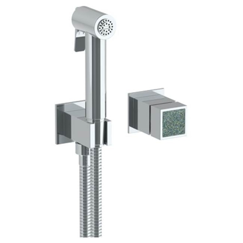 Watermark 97-4.4-J6 Jem Wall Mounted Bidet Spray Set & Hydroprogressive Mixer With 49 Hose