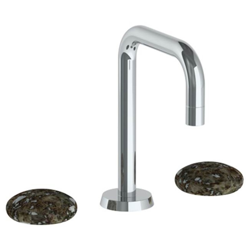 Watermark 36-2.18-MM Zen Deck Mounted 3 Hole Extended Square Spout Lavatory Set