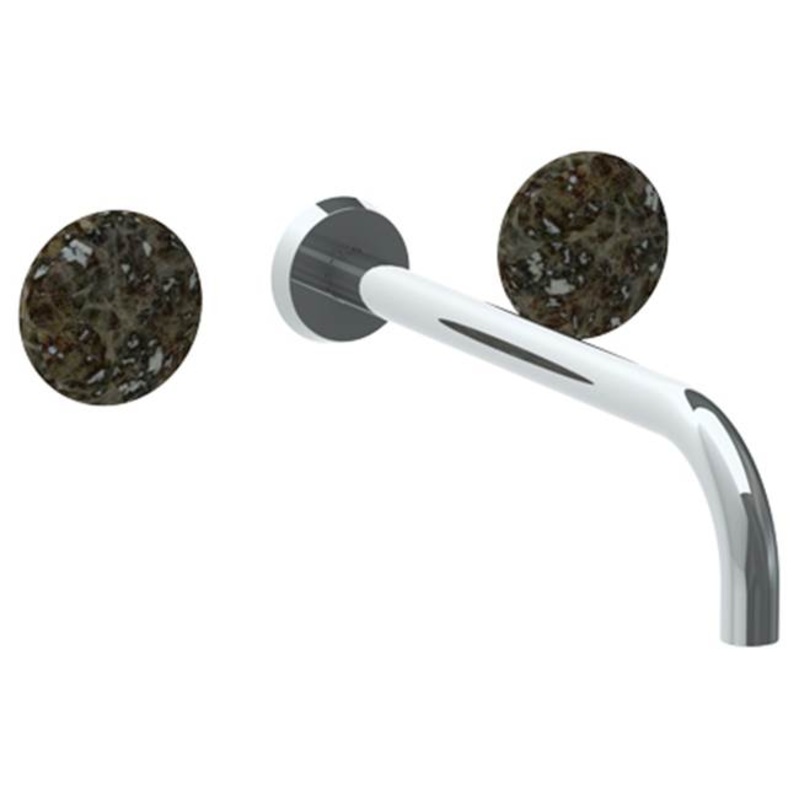 Watermark 36-2.2L-MM Zen Wall Mounted 3 Hole Lavatory Set With 11 7/8 Spout