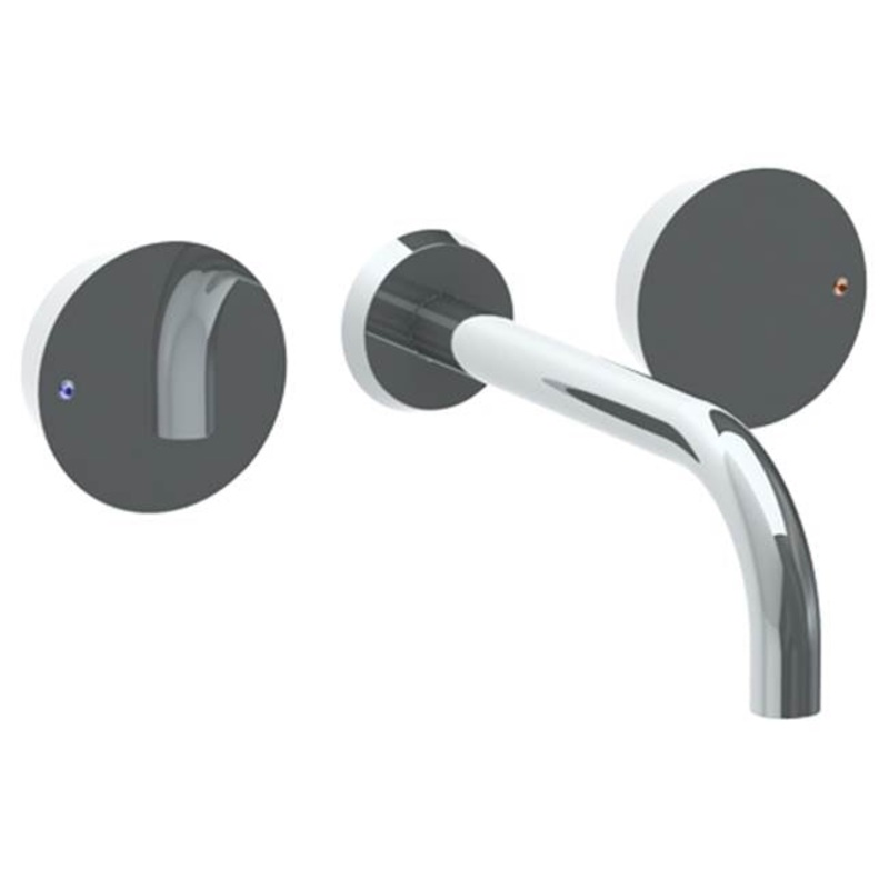 Watermark 36-2.2M-BL1 Zen Wall Mounted 3 Hole Lavatory Set With 8 3/4 Spout