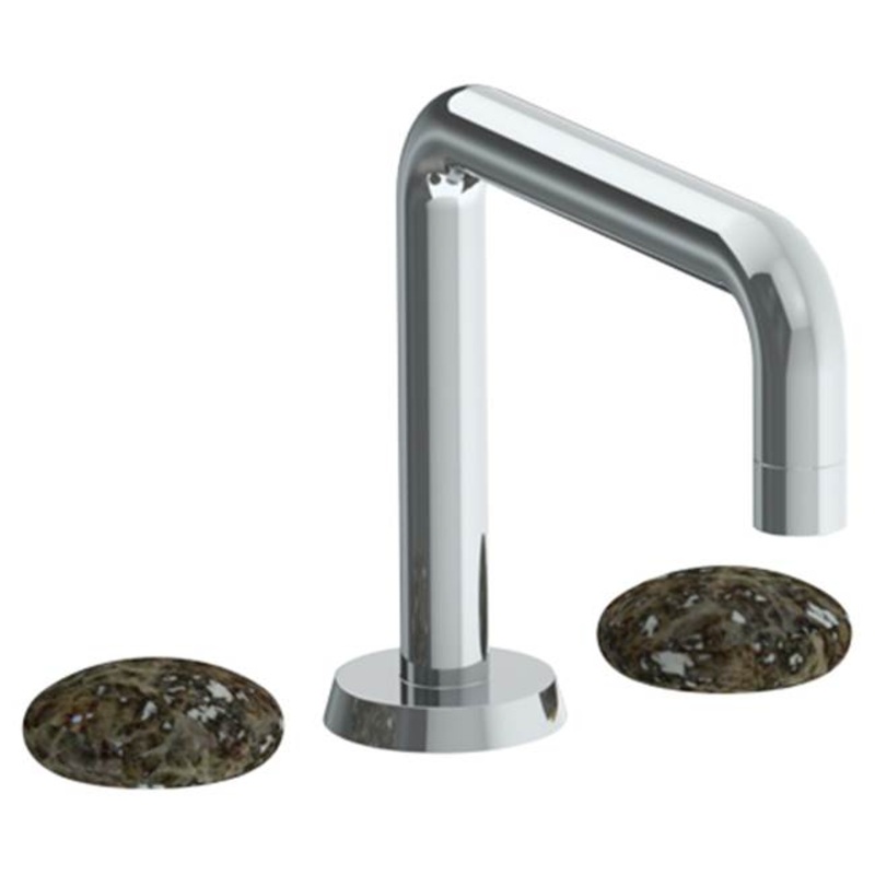 Watermark 36-8.26-MM Zen Deck Mounted 3 Hole Square Bath Set