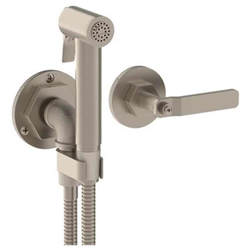 Watermark 38-4.4-EV4 Elan Vital Wall Mounted Bidet Spray Set & Hydroprogressive Mixer With 49 Hose