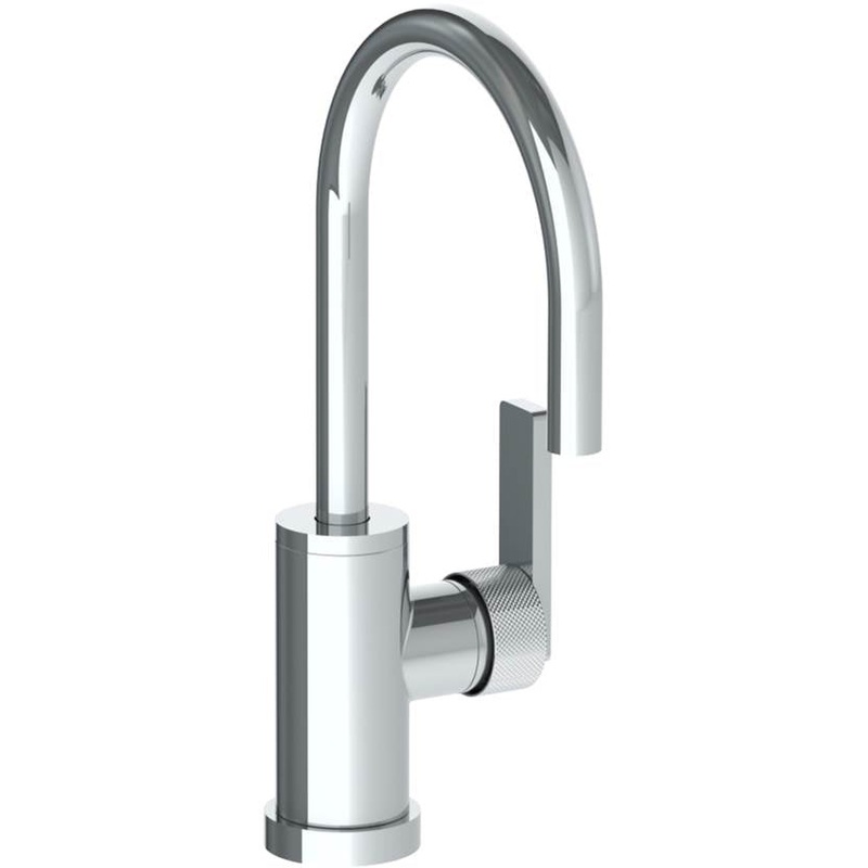 Watermark 70-9.3G-RNK8 Rainey Deck Mounted 1 Hole Gooseneck Bar Faucet