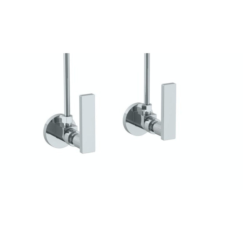 Watermark 70-MAS2-RNK8 Rainey Lavatory Angle Stop Kit -1/2 IPS X 3/8 Od Compression