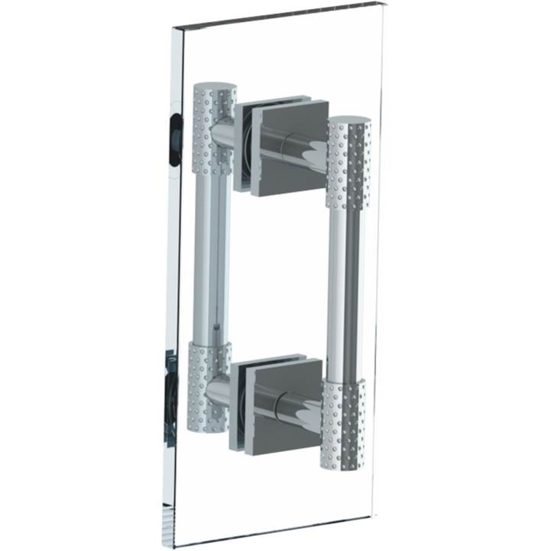 Watermark 71-0.1-6DDP-LLP5 Lily 6? Double Shower Door Pull/ Glass Mount Towel Bar