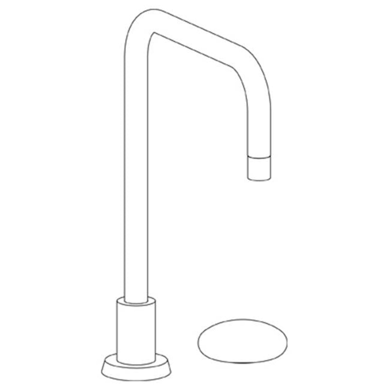 Watermark 36-7.1.3-WM Zen Deck Mounted 2 Hole Square Top Kitchen Faucet