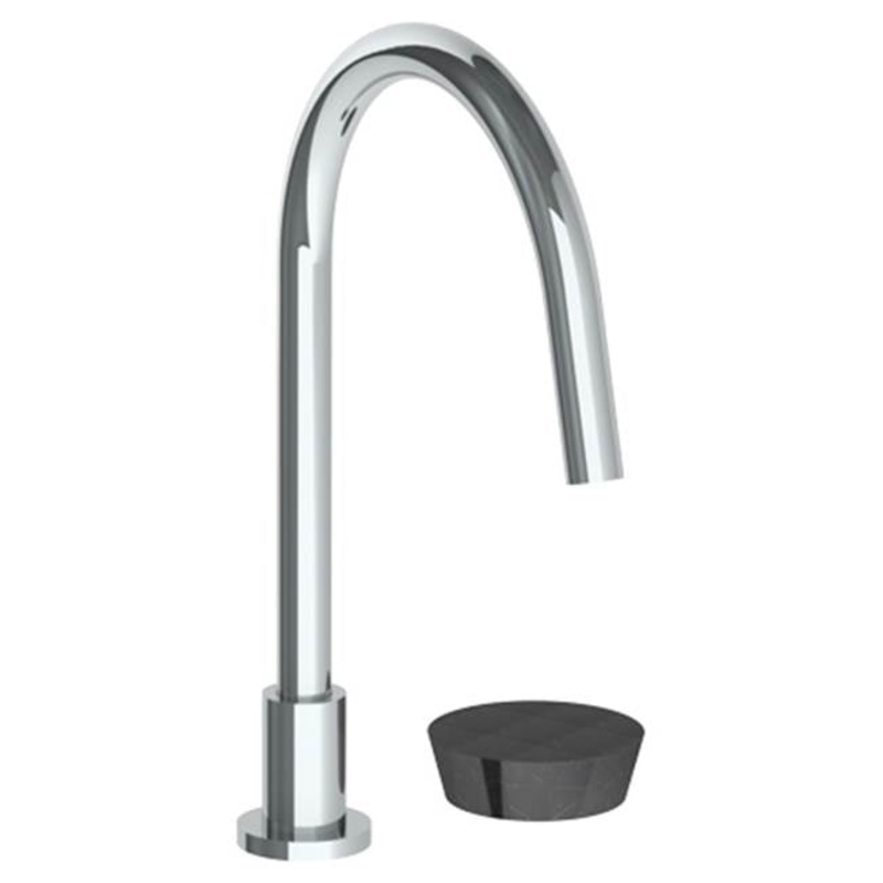 Watermark 36-7.1.3G-NM Zen Deck Mounted 2 Hole Gooseneck Kitchen Faucet