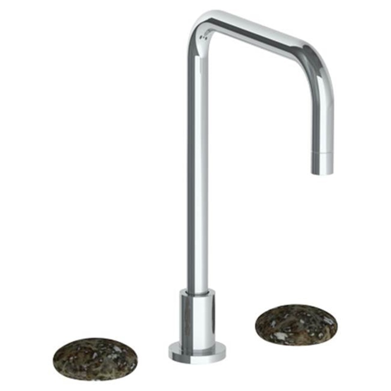 Watermark 36-7-MM Zen Deck Mounted 3 Hole Square Top Kitchen Faucet