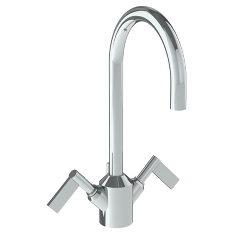 Watermark 37-1-BL2 Blue Deck Mounted 2 Handle Monoblock Lavatory Mixer
