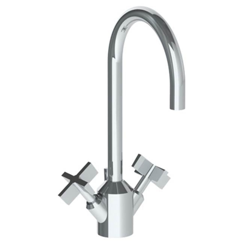 Watermark 37-1-BL3 Blue Deck Mounted 2 Handle Monoblock Lavatory Mixer
