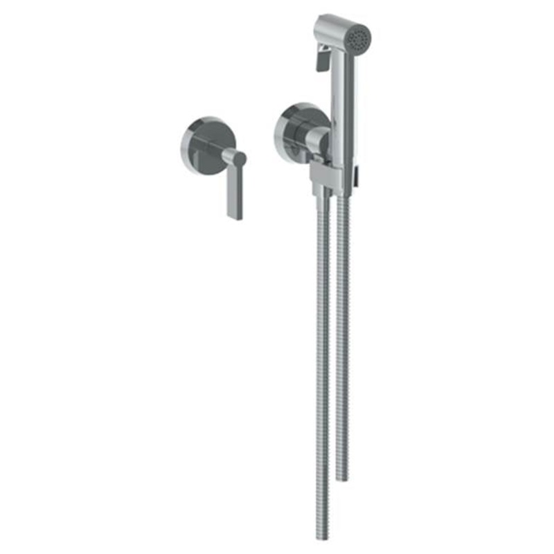 Watermark 37-4.4-BL2 Blue Wall Mounted Bidet Spray Set & Progressive Mixer With 49 Hose