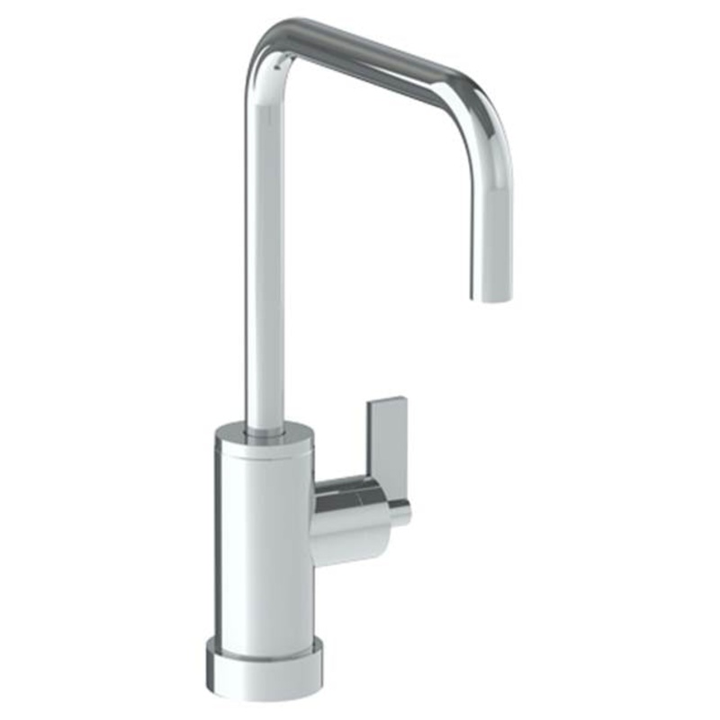 Watermark 37-7.3-BL2 Blue Deck Mounted 1 Hole Square Top Kitchen Faucet