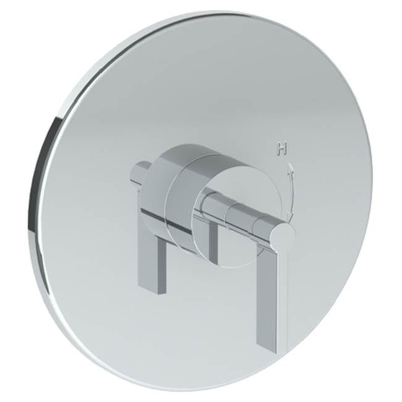 Watermark 37-P80-BL2 Blue Wall Mounted Pressure Balance Shower Trim 7 Diameter