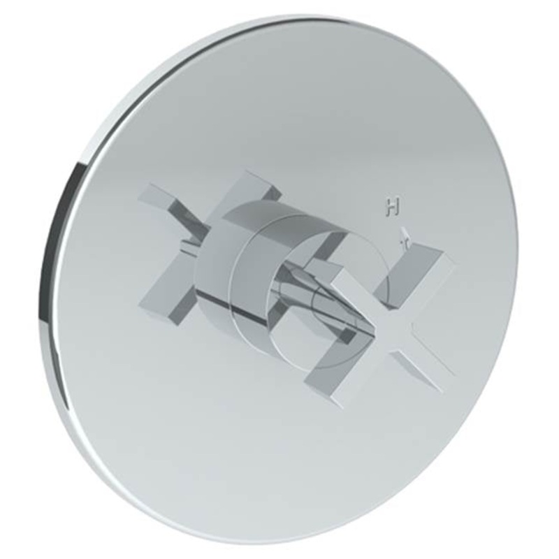 Watermark 37-P80-BL3 Blue Wall Mounted Pressure Balance Shower Trim 7 Diameter