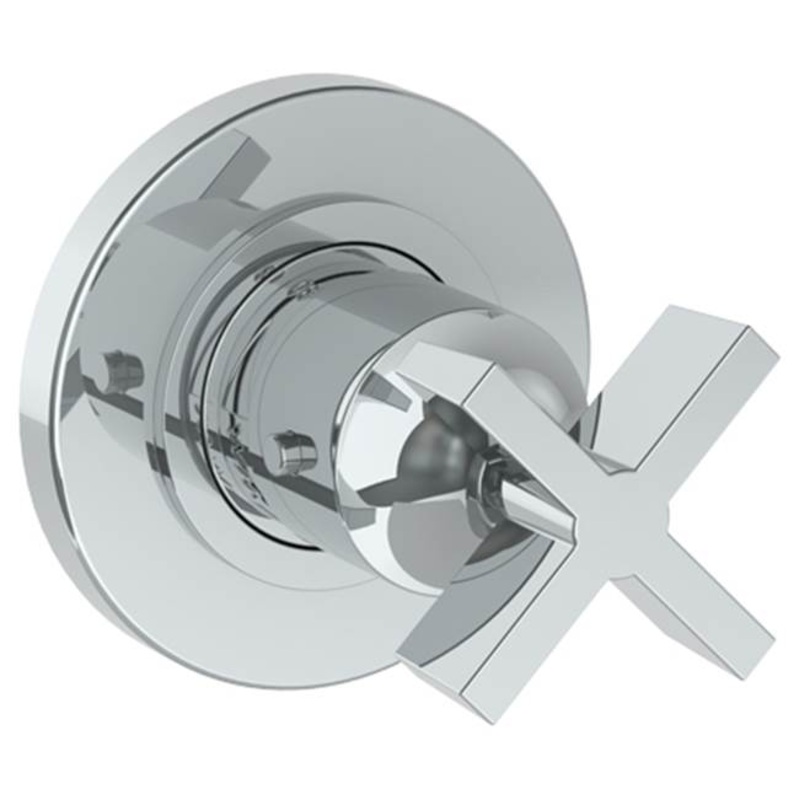 Watermark 37-T15-BL3 Blue Wall Mounted Mini Thermostatic Shower Trim 3-1/2 Diameter