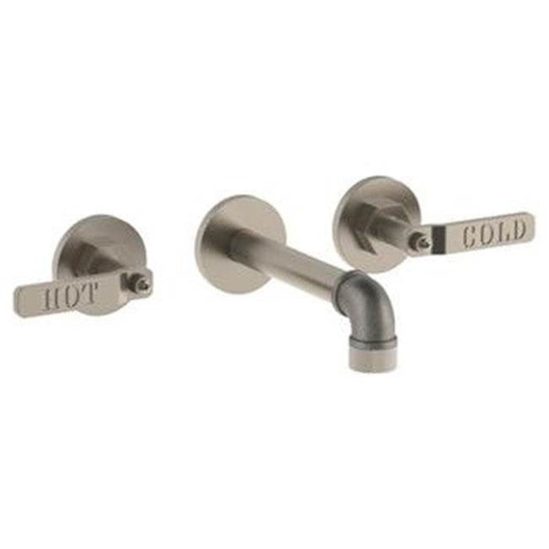 Watermark 38-2.2-L-EV4 Elan Vital Wall Mounted 3 Hole Lavatory Set With 6.5 Spout