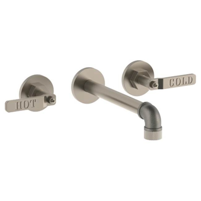 Watermark 38-2.2-N-EV4 Elan Vital Wall Mounted 3 Hole Lavatory Set With 8.5 Spout