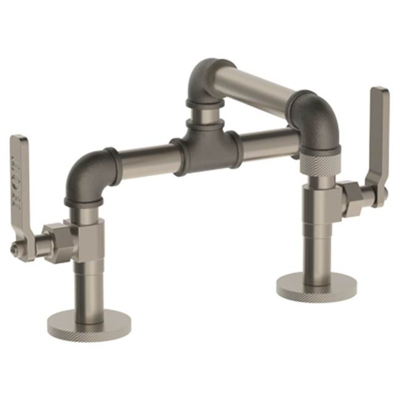 Watermark 38-2.3-C-L-U-EV4 Elan Vital Deck Mounted Bridge Lavatory Set With 6.5 Spout