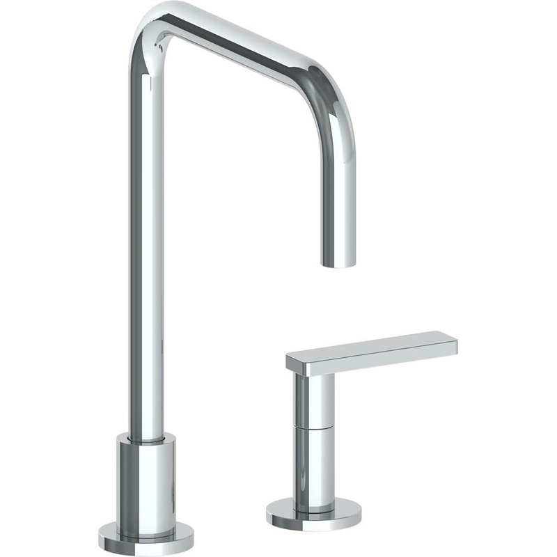 Watermark 70-7.1.3-RNS4 Rainey Deck Mounted 2 Hole Square Top Kitchen Faucet