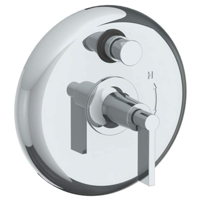 Watermark 34-P90-DD2 Haley Wall Mounted Pressure Balance Shower Trim With Diverter 7 Diameter