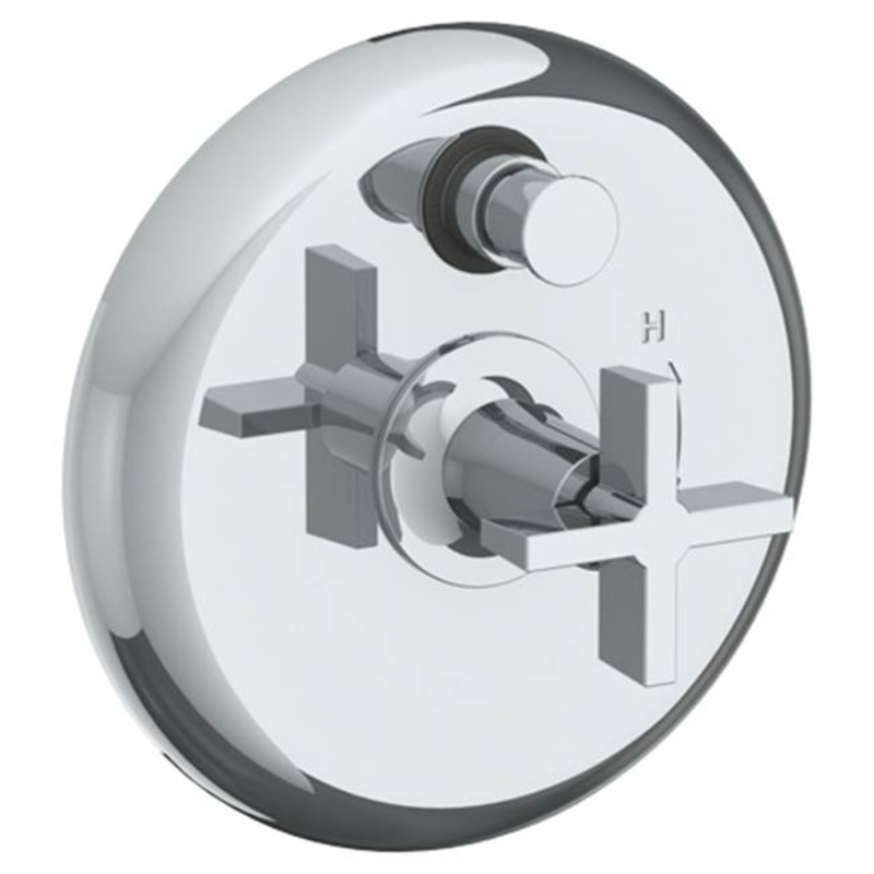 Watermark 34-P90-DD3 Haley Wall Mounted Pressure Balance Shower Trim With Diverter 7 Diameter