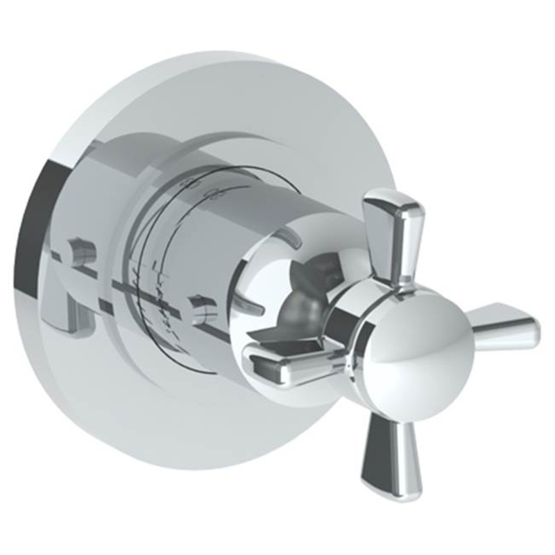 Watermark 34-T15-B9M Haley Wall Mounted Mini Thermostatic Shower Trim 3-1/2 Diameter