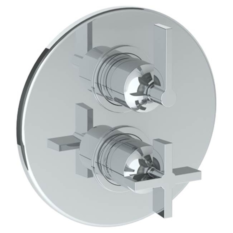 Watermark 34-T20-DD2 Haley Wall Mounted Thermostatic Shower Trim With Built-In Control 7-1/2