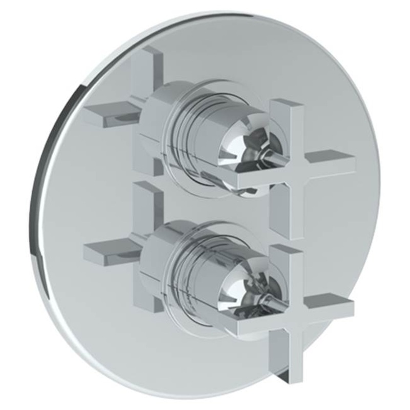 Watermark 34-T20-DD3 Haley Wall Mounted Thermostatic Shower Trim With Built-In Control 7-1/2