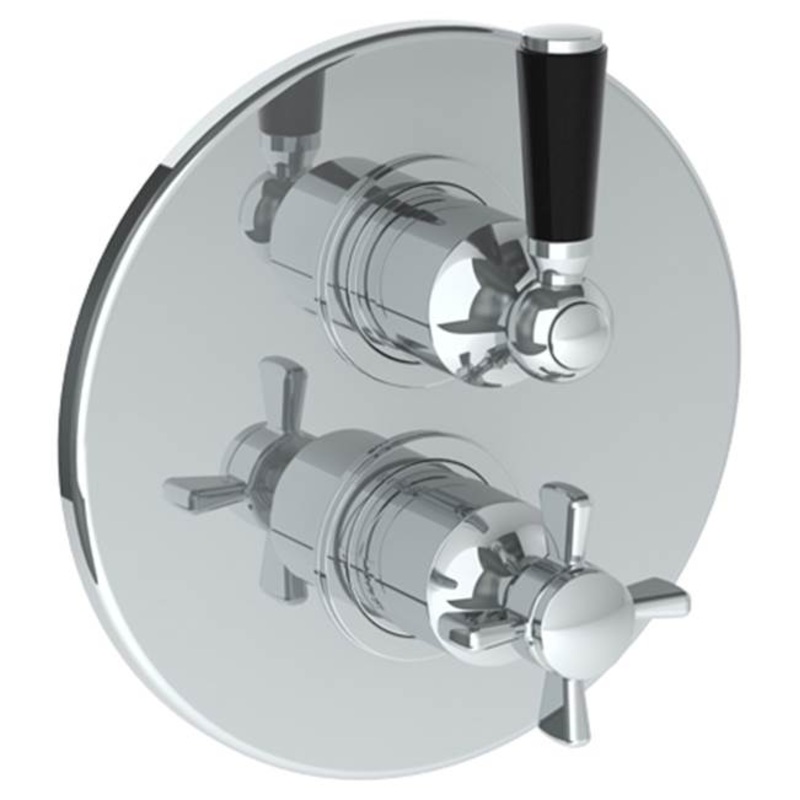 Watermark 34-T20-H4 Haley Wall Mounted Thermostatic Shower Trim With Built-In Control 7-1/2
