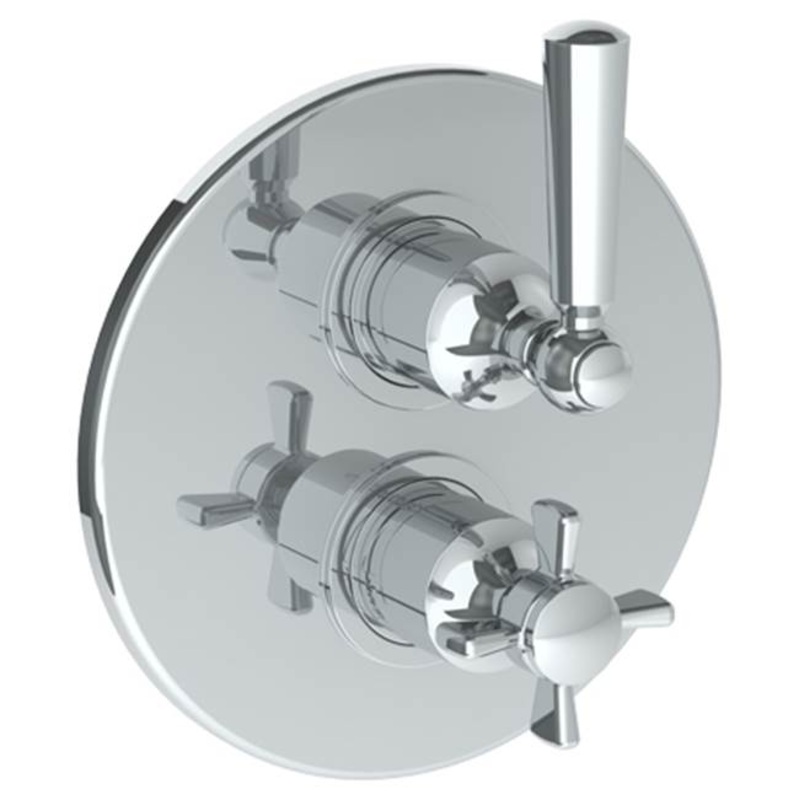 Watermark 34-T20-S1A Haley Wall Mounted Thermostatic Shower Trim With Built-In Control 7-1/2