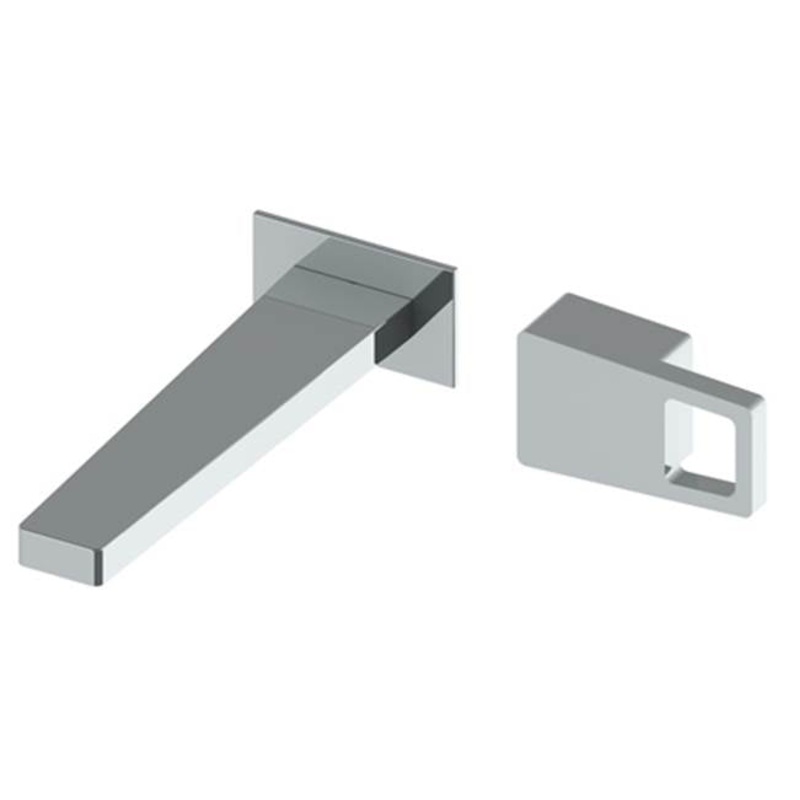 Watermark 35-1.2-ED2 Edge Wall Mounted 2 Hole Lavatory Set With 7 1/8 CTC  Spout