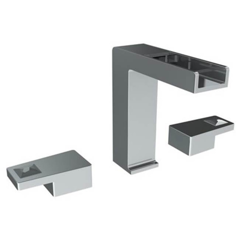 Watermark 35-2WF-ED3 Edge Deck Mounted 3 Hole Waterfall Lavatory Set