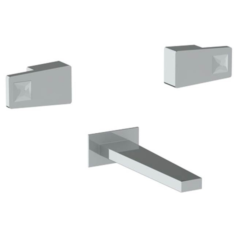 Watermark 35-5-ED3 Edge Wall Mounted 3 Hole Bath Set
