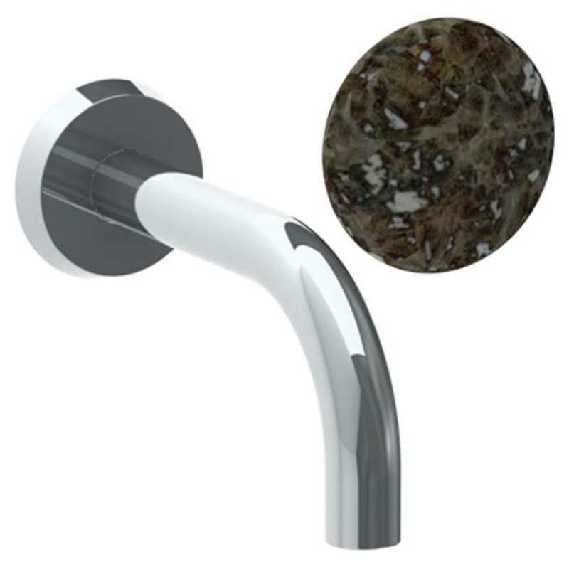Watermark 36-1.2S-MM Zen Wall Mounted 2 Hole Lavatory Set With 6 Spout