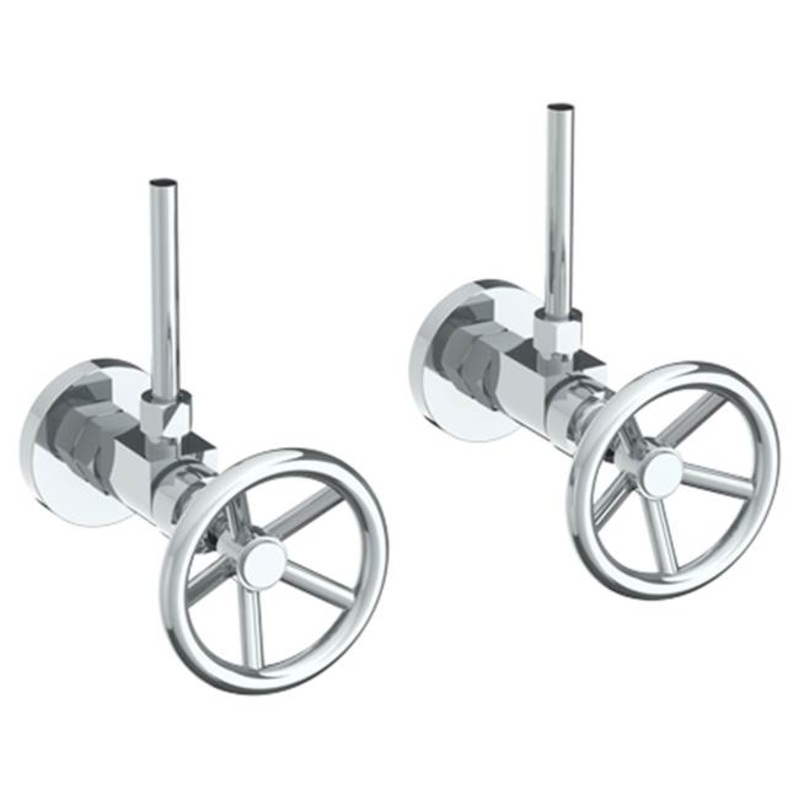 Watermark 31-MAS1-BK Brooklyn Lavatory Angle Stop Kit -1/2? Compression X 3/8? Od Compression