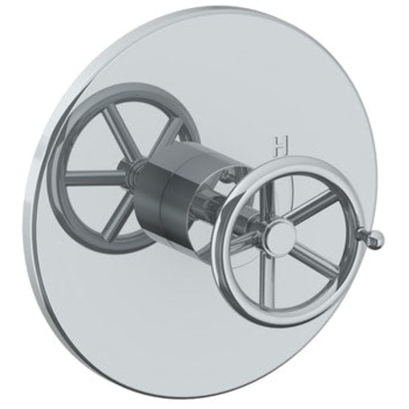 Watermark 31-P80-BKA1 Brooklyn Wall Mounted Pressure Balance Shower Trim 7 Diameter