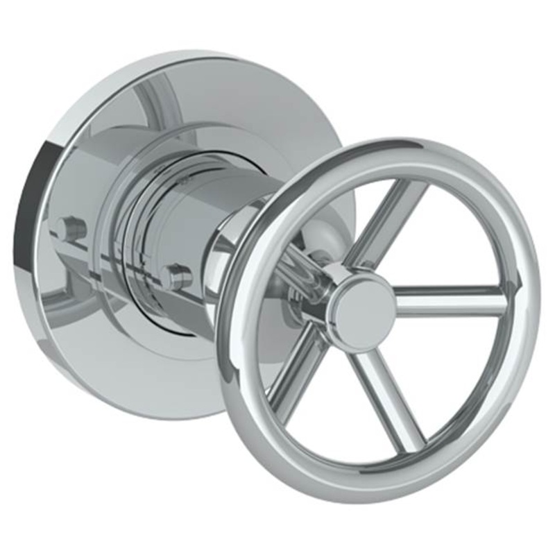 Watermark 31-T15-BK Brooklyn Wall Mounted Mini Thermostatic Shower Trim 3-1/2 Diameter