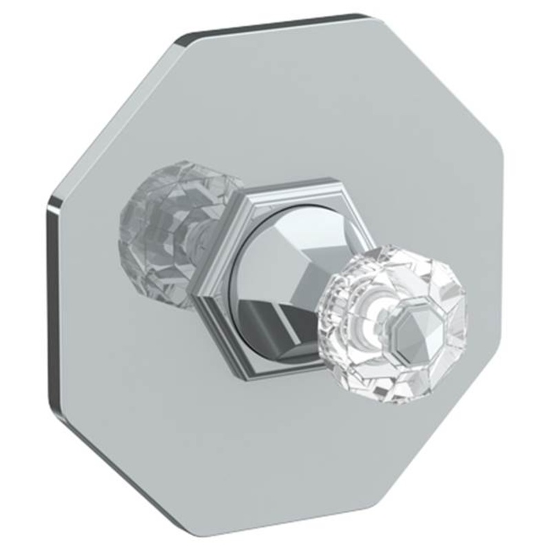 Watermark 314-P80-CRY5 Beverly Wall Mounted Pressure Balance Shower Trim 7-1/2