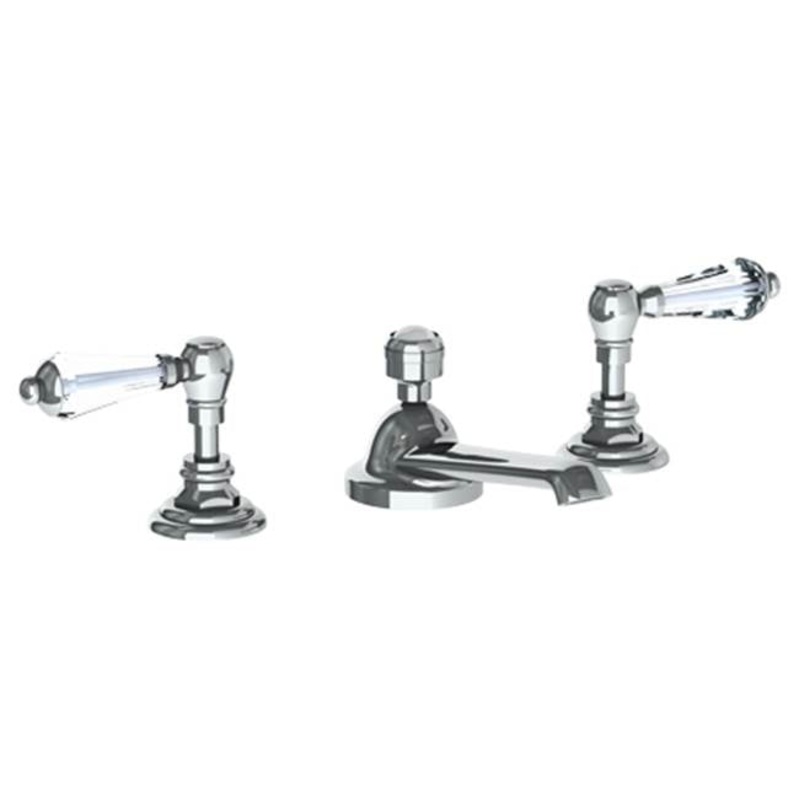 Watermark 321-2-SWA Stratford Deck Mounted 3 Hole Lavatory Set