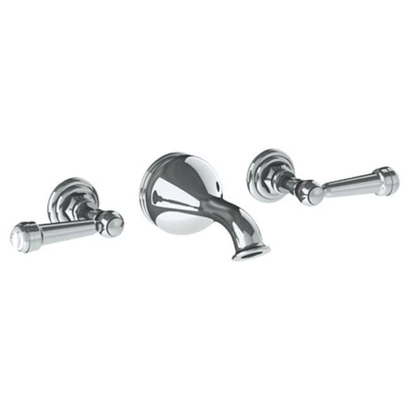 Watermark 321-5-S2 Stratford Wall Mounted 3 Hole Bath Set