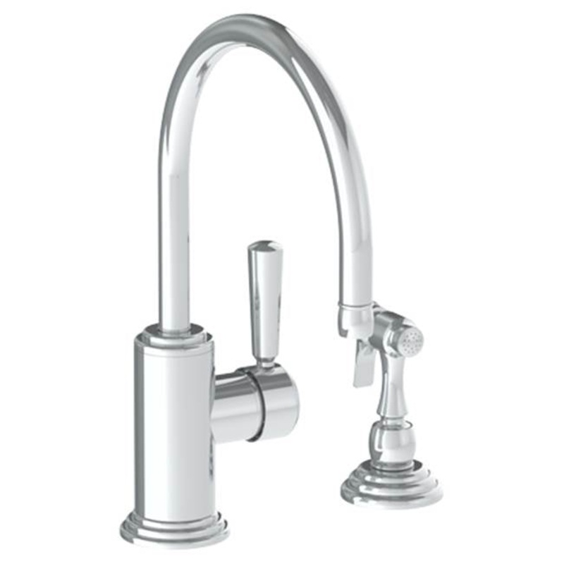 Watermark 321-7.4-S1A Stratford Deck Mounted 2 Hole Kitchen Set – Includes Side Spray