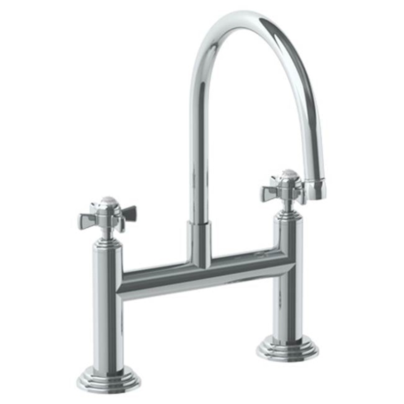 Watermark 321-7.52-S1 Stratford Deck Mounted Bridge Kitchen Faucet