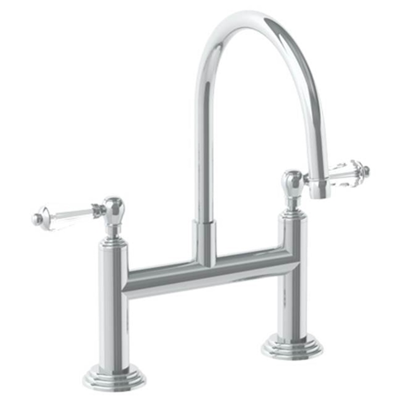Watermark 321-7.52-SWA Stratford Deck Mounted Bridge Kitchen Faucet