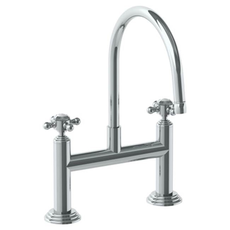 Watermark 321-7.52-V Stratford Deck Mounted Bridge Kitchen Faucet