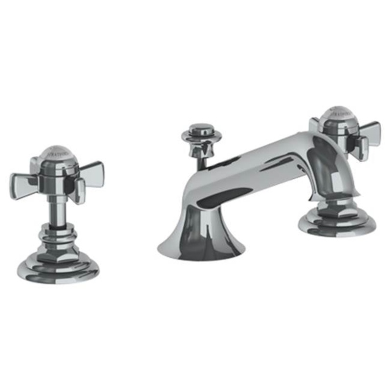 Watermark 34-2-S1 Haley Deck Mounted 3 Hole Lavatory Set
