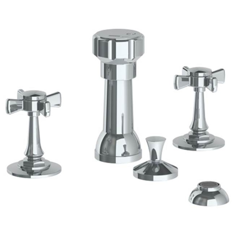 Watermark 34-4-B9M Haley Deck Mounted 4-Hole Bidet