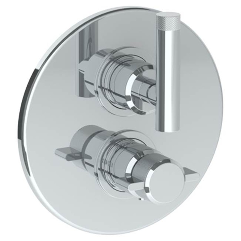 Watermark 25-T20-IN14 Urbane Wall Mounted Thermostatic Shower Trim With Built-In Control 7-1/2 Diameter